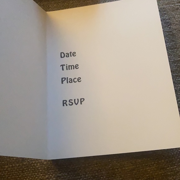 ‼️SOLD‼️ 20 Halloween Party Invitations with Envelopes 🎉 🎃 🐈‍⬛🧡🖤🎈👻 - Picture 3 of 6